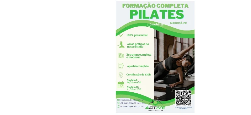 FORMAÇÃO COMPLETA EM PILATES